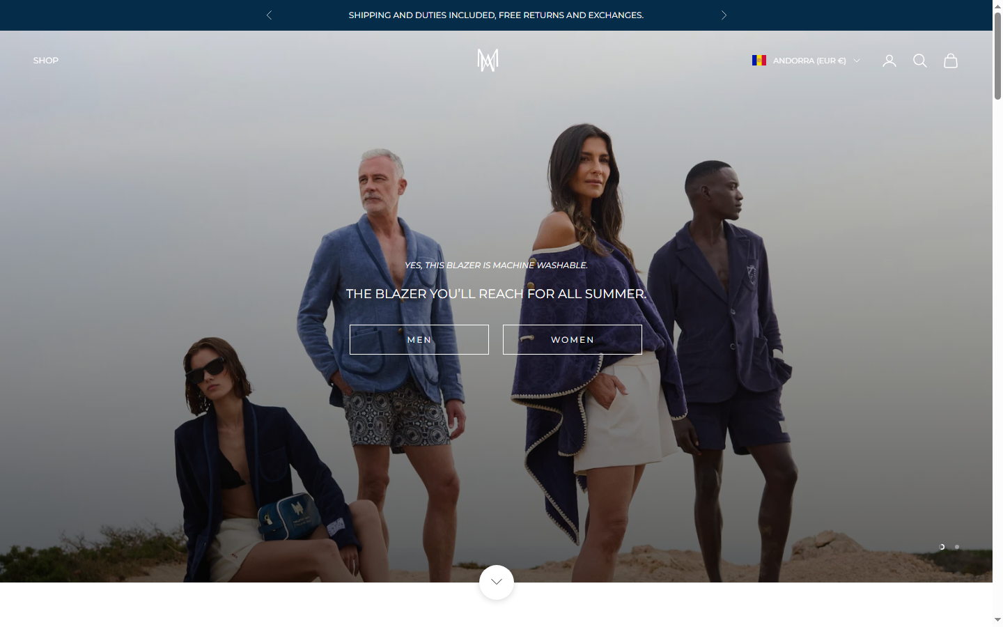 209 Mare Monaco - Luxury Shopify Plus Custom Store